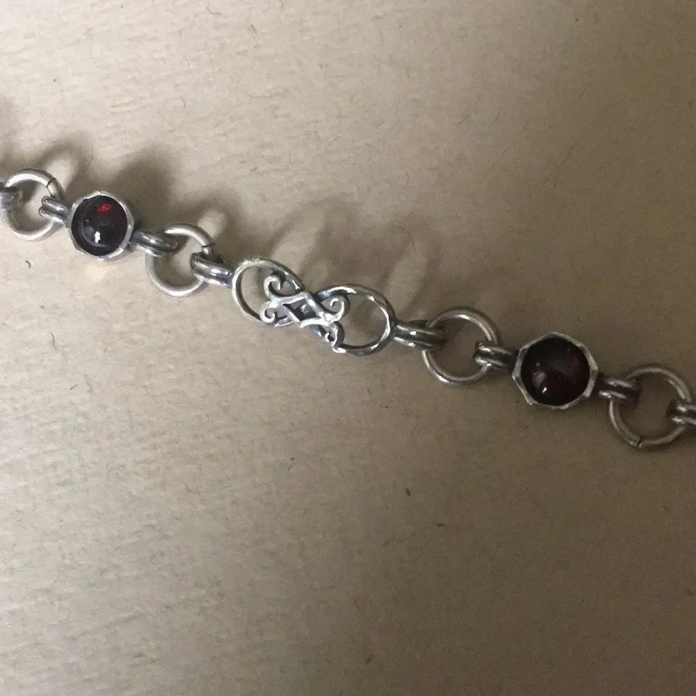 Garnet bracelet